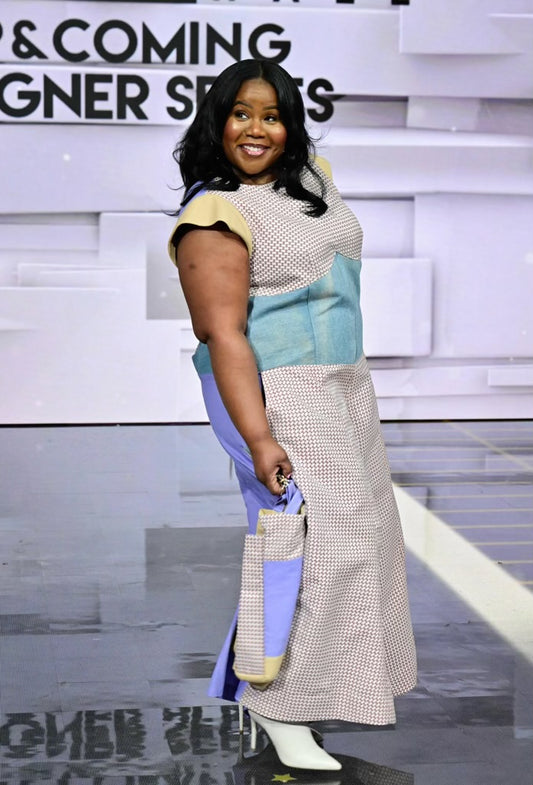 Custom corset palazzo jumpsuit